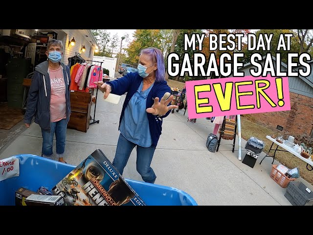 I wish all GARAGE SALES were like THESE!