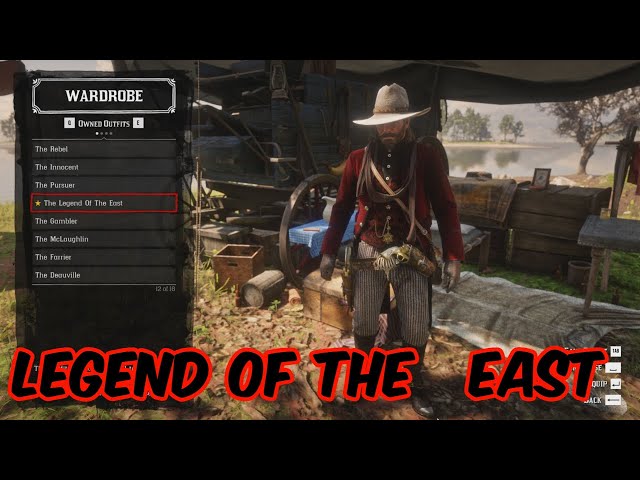 Legend of the East outfit as Arthur RDR2