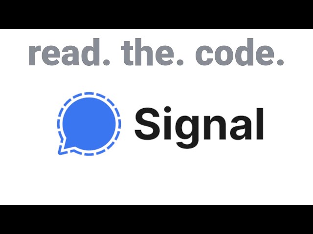 Signal Android: Let's read the code!