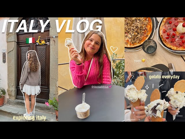 iTALY 🇮🇹 exploring, eating & shopping!
