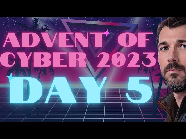 Advent of Cyber 2023 Day 5 Reverse Engineering Simply Cyber