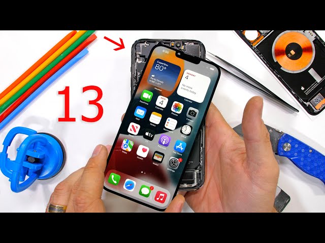 The iPhone 13 Pro Max has TWO Secrets inside?! - Teardown!