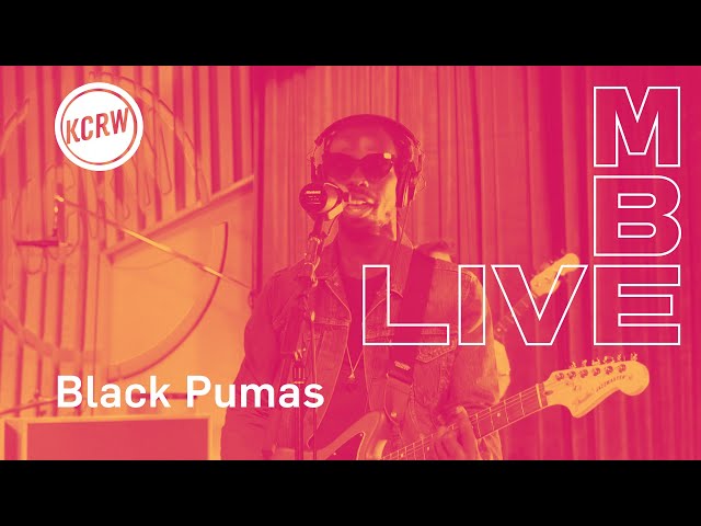 Black Pumas performing "Colors" live on KCRW