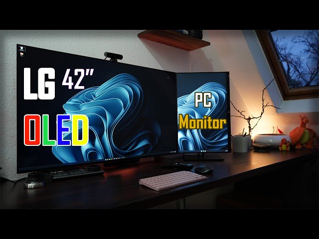 Using an OLED TV as a Computer Monitor in 2022/ LG C2 42" Review