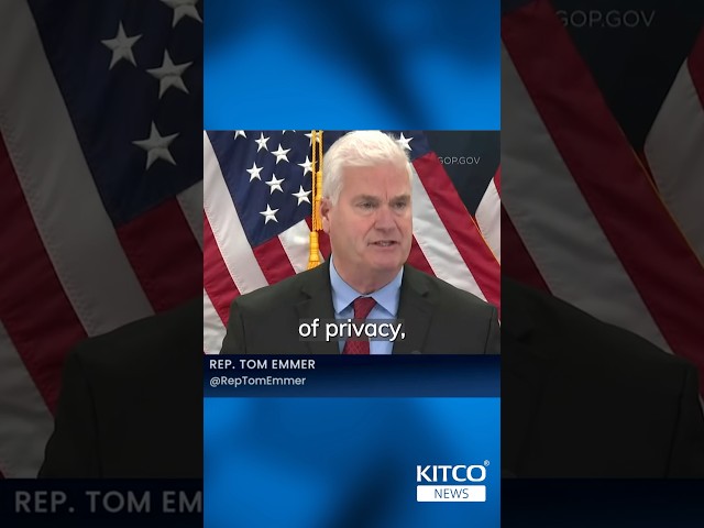 Rep. Tom Emmer introduces bill to stop ‘surveillance-style’ CBDC #shorts