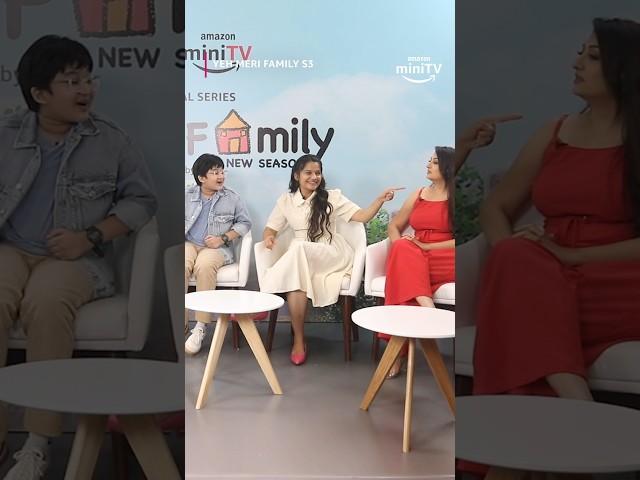 Yeh Meri Family Season 3 Cast Ka Test Your Bond Challenge ft. Anngad Raaj, Hetal Gada |#amazonminitv