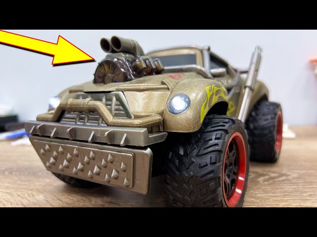 Wasteland RC Monster Truck with WORKING Piston Engine 🚀🚀🚀