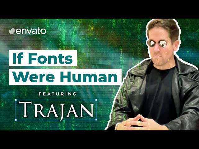 If Fonts Were Human: Trajan #shorts