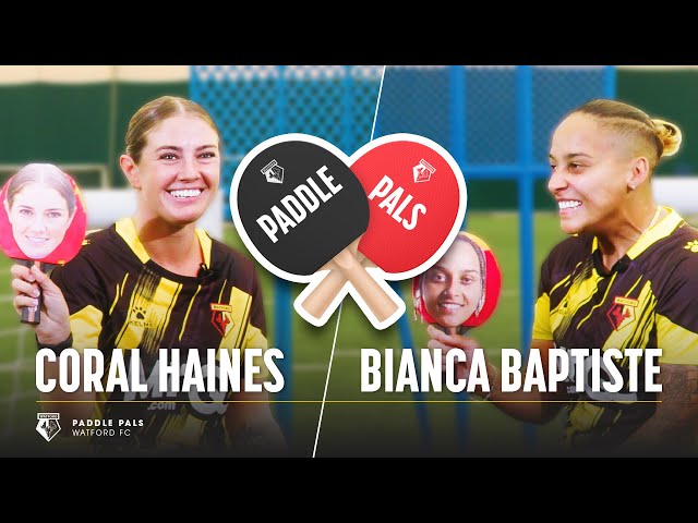 “My Head Was GONE!” 🤯 | Paddle Pals 🏓 | Coral Haines & Bianca Baptiste
