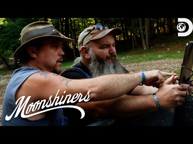 Mike Uses a Drone To Catch the Competition! | Moonshiners | Discovery