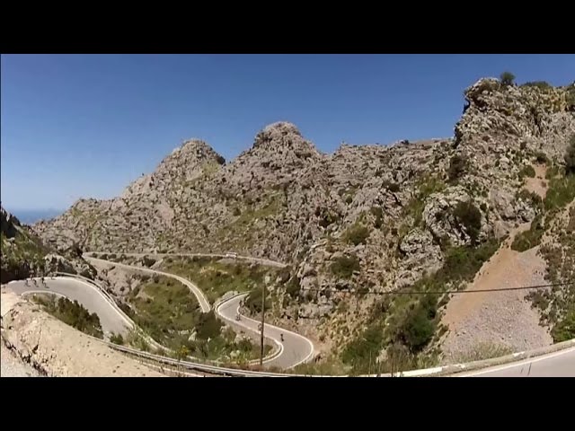 Mallorca Cycling Camp Video #7 Indoor turbo Trainer Workout 120 Minute Full HD Drift Camera