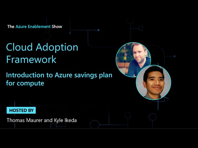 Introduction to Azure savings plan for compute