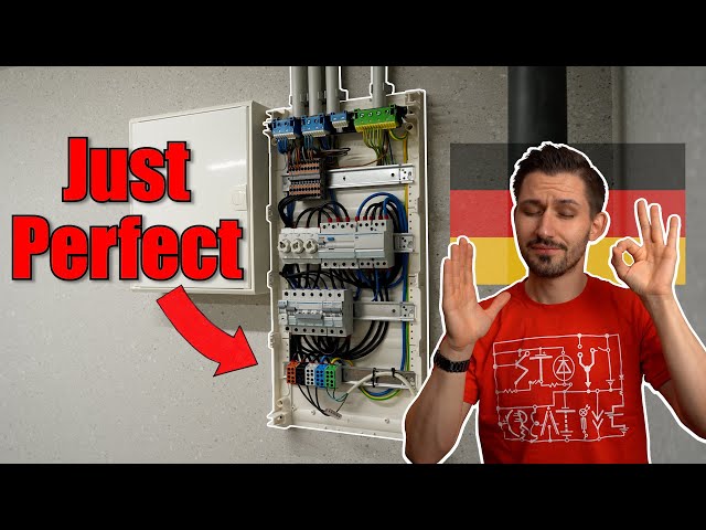 Germans do the PERFECT Electrical Wiring! (Garage Build)
