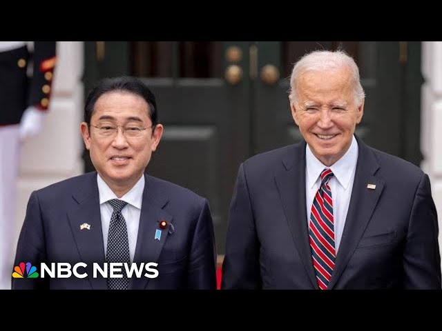 Watch: Biden holds joint press conference with Japanese prime minister | NBC News
