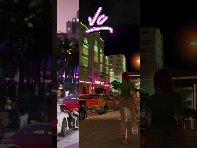 GTA 6 vs. GTA Vice City - Graphics Comparison 👀
