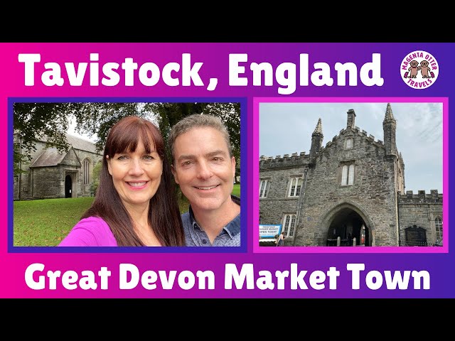 Market Town of Tavistock in Devon – Americans visit England