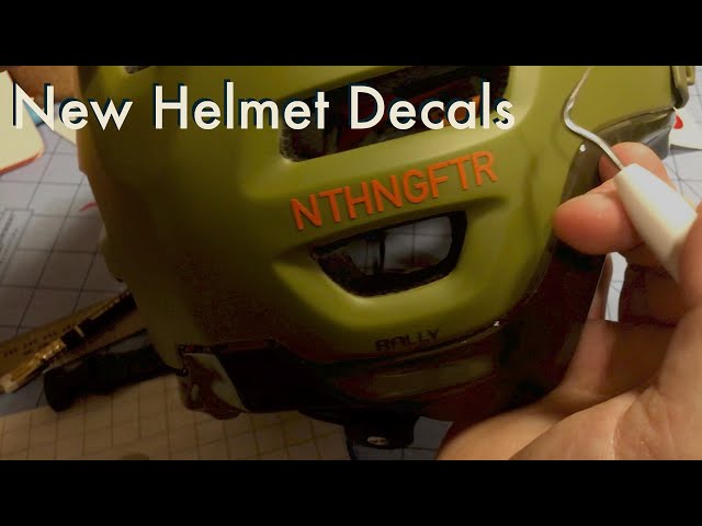 New Helmet Decals