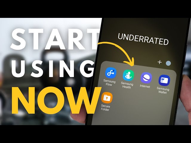 TOP 5 Samsung Apps you NEED to use NOW!