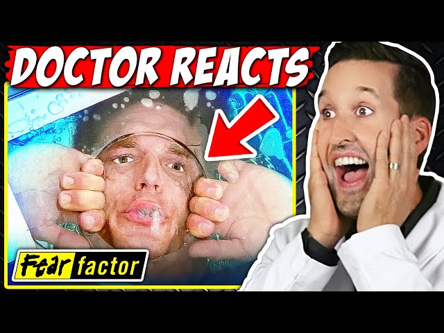 ER Doctor REACTS to Unbeatable Fear Factor Challenges