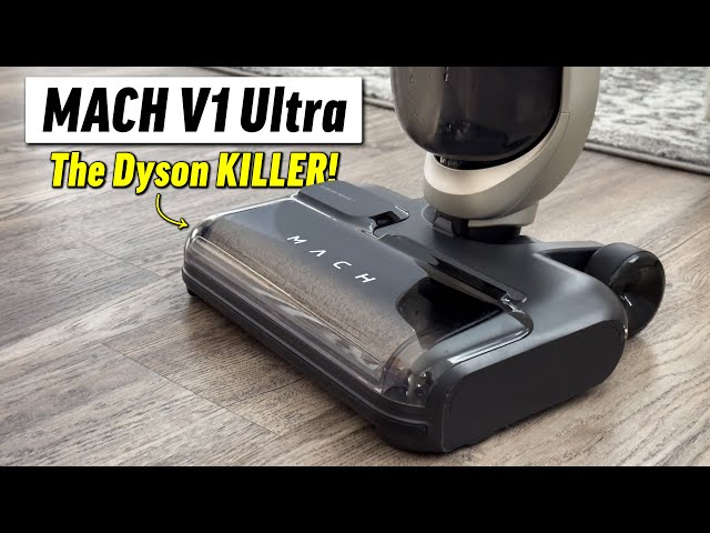 Sorry Dyson, the MACH V1 Ultra can also STEAM MOP my floors!