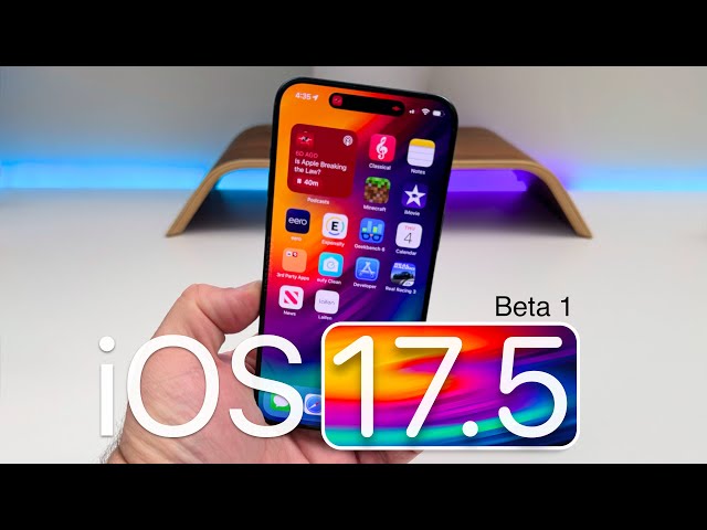 iOS 17.5 Beta 1 - Top 5 Features