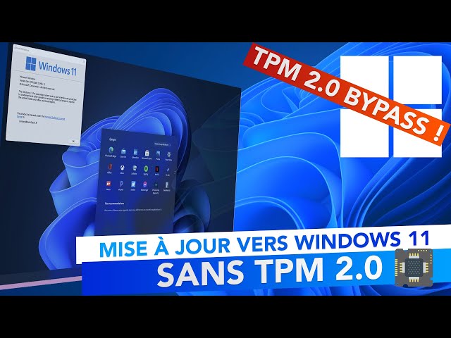 How to bypass TPM 2.0 and install Windows 11 !