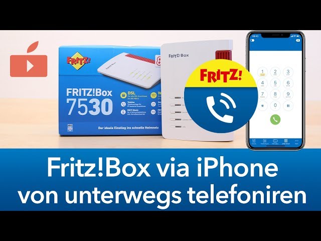 Fritz!Box - Von unterwegs via iPhone telefonieren