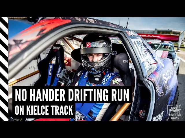 No Hander Drifting Run on Kielce Track - Bartosz Ostałowski