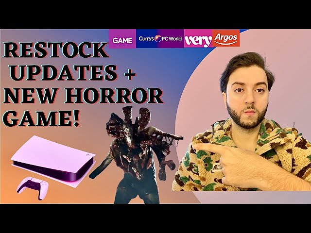 PS5 Restock | PS5 Stock (Updates) + Horror Games 2021 (New)