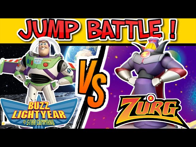 Disney Buzz Lightyear 🚀 Jump Battle Challenge | Brain Break | Fitness Activity