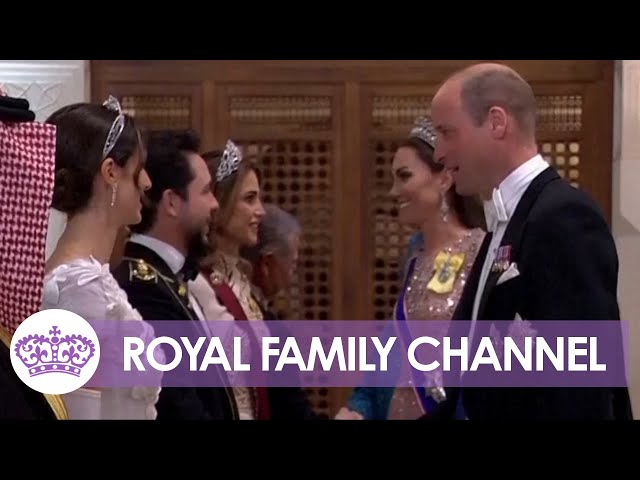 Will and Kate Attend Royal Afterparty in Jordan