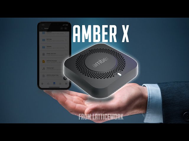 Amber X - Smart Home Personal Cloud Device from LatticeWork
