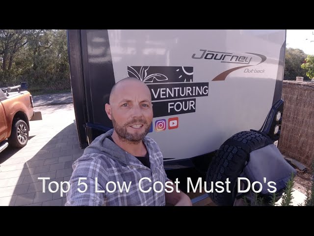 JAYCO JOURNEY OB | TOP 5 LOW COST MUST DO'S