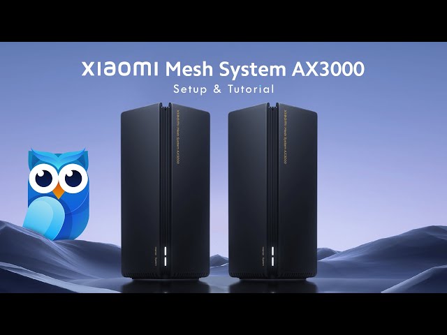 Xiaomi Mesh AX3000 Setup & Tutorial