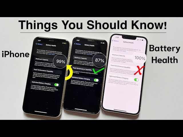 iPhone Battery Health A Myth? - Things You Should Know About iPhone Battery Health (2022) HINDI