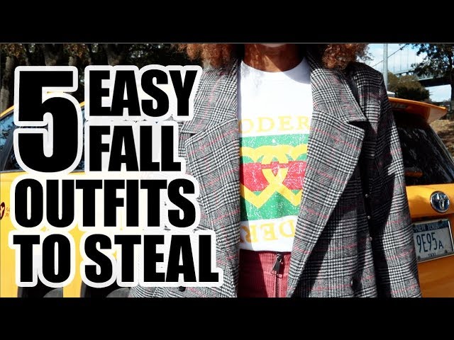 HOW TO DRESS FOR FALL: OUTFIT IDEAS TO STEAL!!