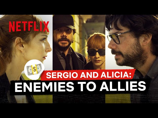El Profesor and Inspector Sierra: The Ultimate Team-Up | Money Heist | Netflix Philippines