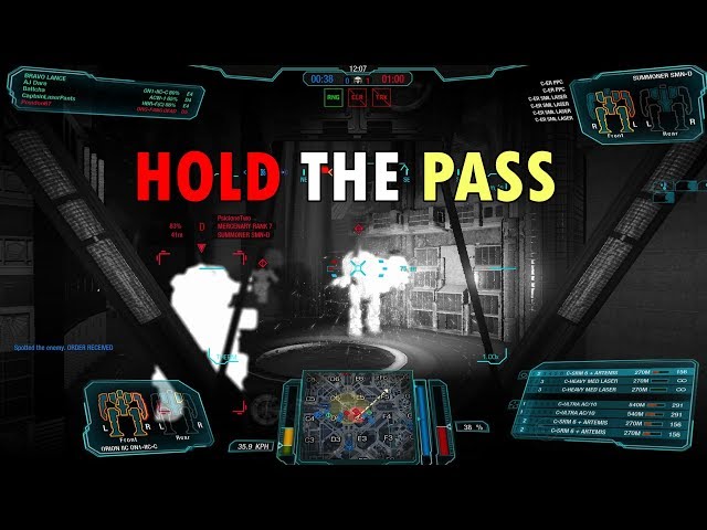 Top Score Battles #1 "Hold the Pass" Orion IIC Brawler MWO Mechwarrior Online