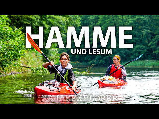 Hamme - im Kajak durchs Teufelsmoor von Viehspecken nach Lesum/Bremen - mit Prijon Millenium, Seayak