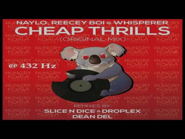 Naylo, Reecey Boi & wHispeRer - Cheap Thrills (Droplex & Slice N Dice Remix) @ 432 Hz