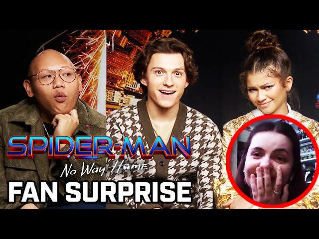 Tom Holland, Zendaya, Jacob Batalon Surprise Spider-Man Fans Over Zoom