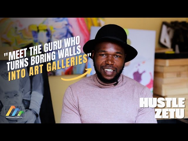 Meet the guru who turns walls into art galleries - Kennedy Sirengo proves art and business can mix