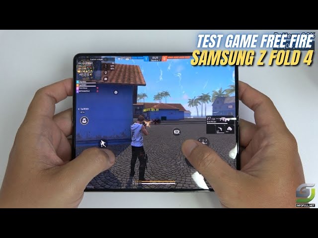 Samsung Galaxy Z Fold 4 Test game Free Fire | Snapdragon 8+ Gen 1