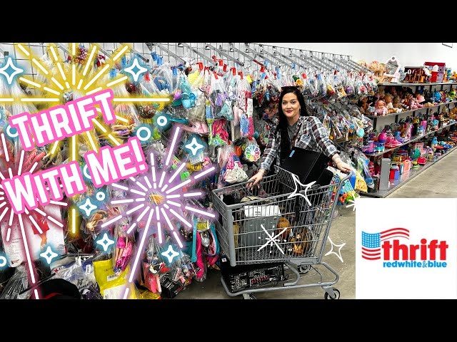 DREAM Thrifting! - Thrift With Me At Red White & Blue Thrift!