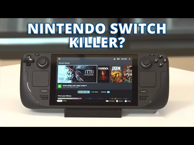 Steam Deck Handheld Gaming PC - Nintendo Switch Killer?