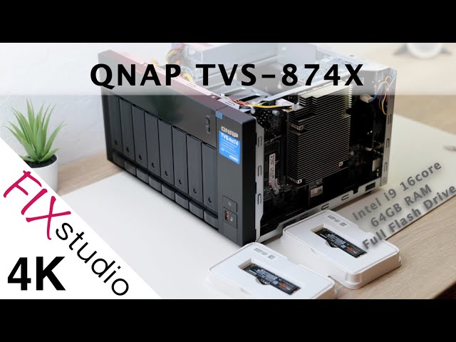QNAP TVS 874X - Powerful setup for VM an more