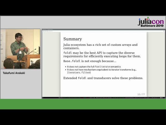 Transducers: Data-oriented Abstraction for Sequential and Parallel Algorithms | JuliaCon 2019