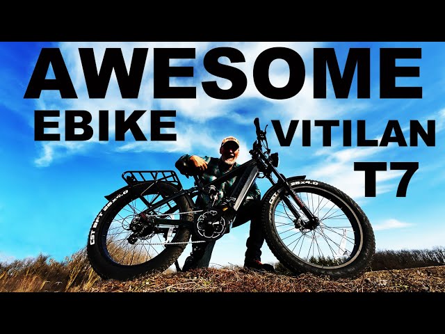 VITILAN T7 - ELECTRIC BIKE BUILD AND TEST!