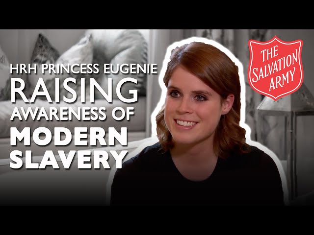 HRH Princess Eugenie joins #askthequestion campaign
