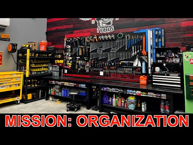 GARAGE ORGANIZATION 102: What worked and what didn't (moving into the shop!!)